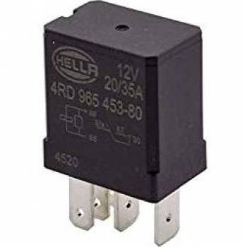 HELLA 4RD 965 453-801 Relé, corriente de trabajo - 12V - 5polos - contacto conmutador - Cant.: 1