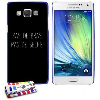 Carcasa Rigida Ultra-Slim SAMSUNG GALAXY A5 de exclusivo motivo [Sin Brazos] [Azul] de MUZZANO  + ESTILETE y PAÑO MUZZANO REGALADOS - La Protección Antigolpes ULTIMA, ELEGANTE Y DURADERA para su SAMSUNG GALAXY A5