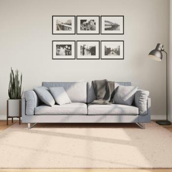 Alfombra Short Sleep HUARTE Soft and Washable Beige 200x200cm