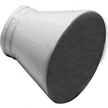 Riel Chyc 5433213 Terminal Zirconio para Barras Ø 20 mm. Jaen Blanco