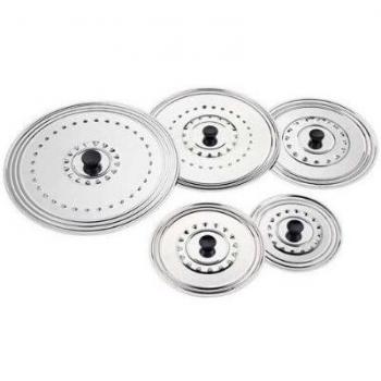 Tapa de Cocina Inoxidable Ilsa, 36 cm, Color Plateado
