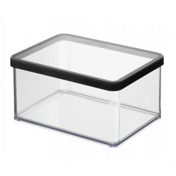 Contenedor de Alimentos Loft Premium 2.25L Transparente/Negro