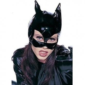Fancy Dress - Halloween - Vinyl Cat Mask