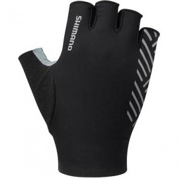 Guantes Shimano Advanced Cortos Negros para Hombre, Talla S, Unisex, Multicolor