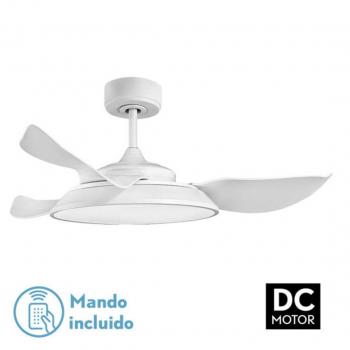 Ventilador de Techo DC Sierra 40W Blanco 3 Aspas