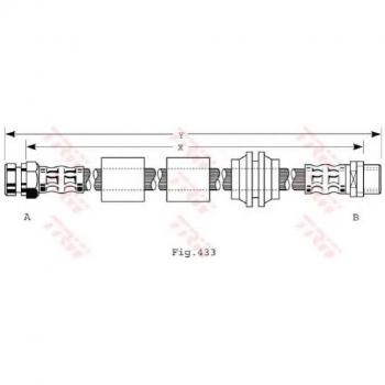 TRW PHB440 Accesorios y Mangueras de Frenos