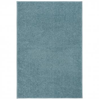Alfombra de pelo corto 200x290 cm Azul