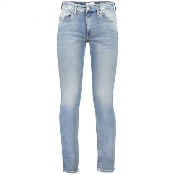Calvin Klein Men's Slim Tapered Mid-Rise Light Blue Jeans W29 L32
