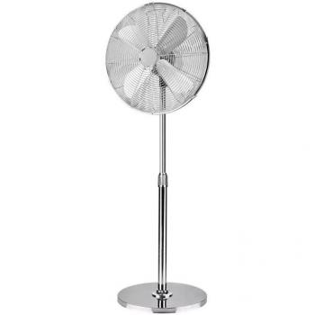 Ventilador de pie Infiniton IF-40M 50W 3 velocidades altura regulable acero inox