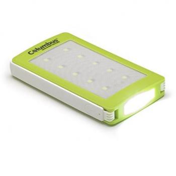 COLUMBUS Kore Linterna de Camping, Unisex Adulto, Verde, Talla Única