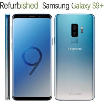 Samsung Galaxy S9+ Refurbished 95% Original Desbloqueado Octa-core 4GB RAM 64GB ROM 12MP 6.2'' 3500mAh Smartphone Con SIM Única/Doble SIM Oro