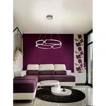 Lámpara Colgante Circular LED COLETTE Schuller CROMO 54W 3000K