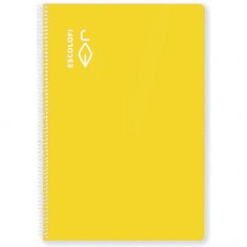 Cuaderno Espiral Folio 50 hojas 70 gramos Milimetrado 2x2x16 Tapa Dura Escolofi