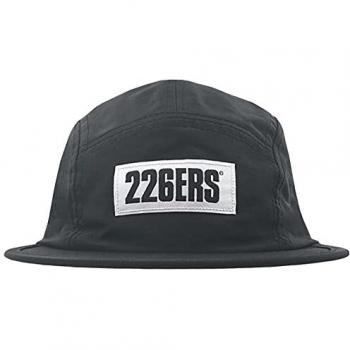 Gorra 226ERS Running Cap Negra y Blanca para Actividades de Alto Rendimiento