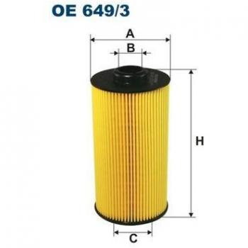 Filtron OE649/3 Bloque de Motor