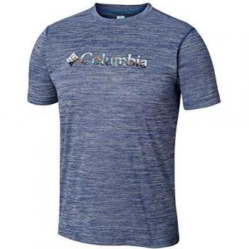 Columbia Zero Rules Graphic Camiseta de Manga Corta para Hombre, Hombre, Camisa para Hombre, 1533291, Gris, Extra-Small