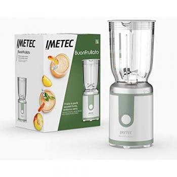 Batidora de Vaso Imetec BuonFrullato, 700 ml, 400 W, Acero Inox, BPA Free