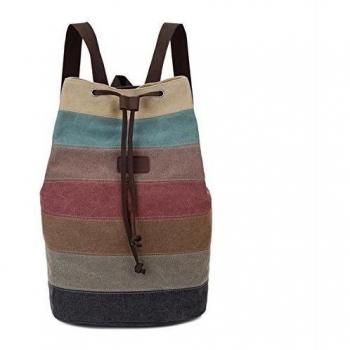 Wewod - Bolso mochila  para mujer Retro Naht 32*22*47 cm