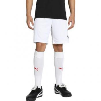 Shorts de Fútbol Puma Team Liga para Hombre en Color Blanco - Talla S
