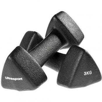 Ultrasport 331100000113 - Mancuernas suaves de gimnasia, antideslizantes, 2 x 3 kg