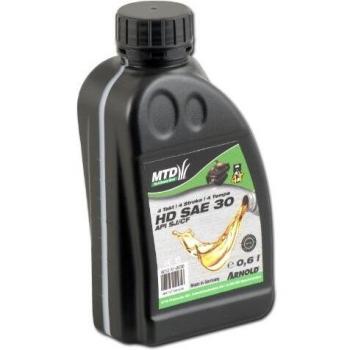 Aceite de motor para cortacésped SAE 30, 600 ml, tipo 4 tiempos