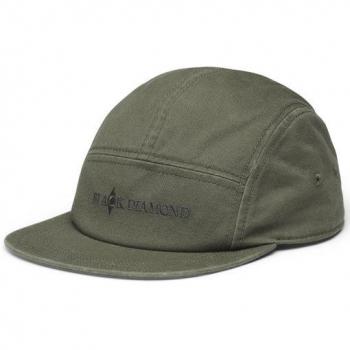 Black Diamond Versatile Men's 5-Panel Camper Cap - Olive Green, One Size