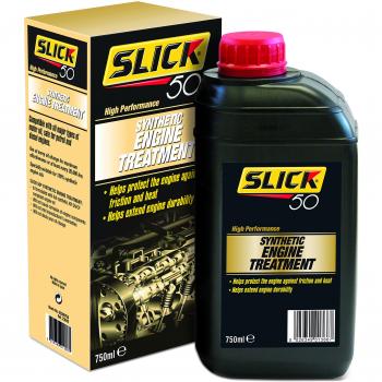 Slick Slick Slick Slick 50 Tratamiento Sintético para el Motor, 750 ml