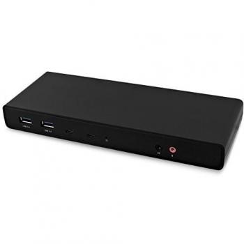 V7 UCDDS-1N - Base de Conexión Universal USB-C con Monitor Dual 4K, HDMI, DisplayPort y Displaylink, Multipuerto