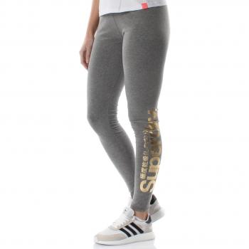 Superdry Leggings - para mujer gris Medium