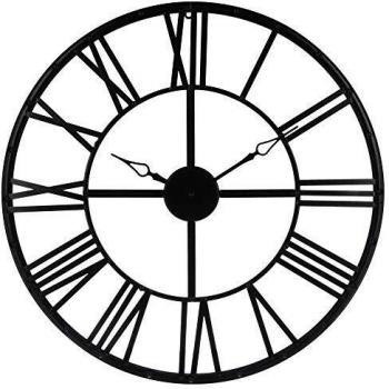 Reloj de metal negro vintage D70