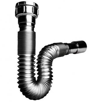 Wirquin 30722043 sifón extensible cromo lavabo D32 – 40, cromado