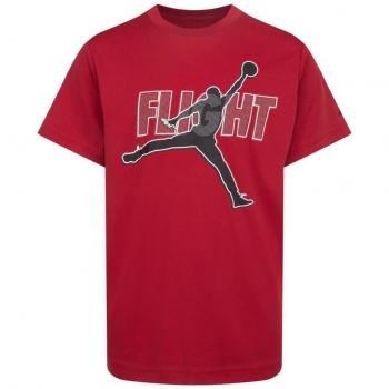 Camiseta Nike Jordan JDB Reflective Flight Niño Rojo