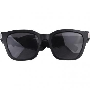 Auriculares Inalámbricos Inteligentes de Conducción Ósea con Gafas de Sol Polarizadas, Impermeables y Antiblu Rayos para Deportes