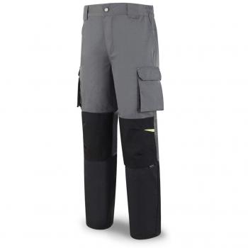 Marca SERIE-PRO - Pantalon tergal talla 62-64 gris negro