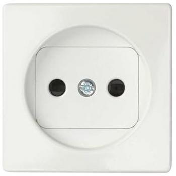Tapa Enchufe Simon 28067-30 2P + Seguridad Blanco Nieve