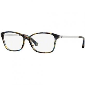 Ray-Ban 0EA3026, Monturas de Gafas para Mujer, Havana Spot Blue, 52