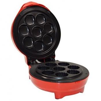 Jocca 5518 Máquina de hacer cupcakes, color rojo, 1200 W, Aluminio