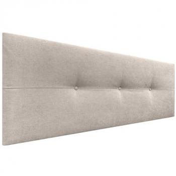 Cabecero Tapizado Aqualine Pro de Tela Beige 160cm para Camas de 150/160 cm con Botones
