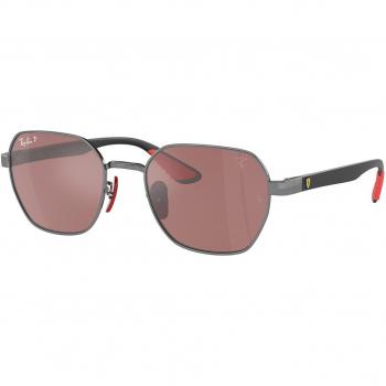 Ray-Ban RB3794M Polarized Geometric Sunglasses F001H2 Unisex Gunmetal Size 54