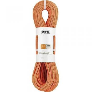 Petzl Paso Guide 7.7mm Half Rope, 50m, Orange