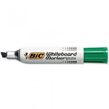 BIC Velleda Whiteboard Marker 1781 Punta de cincel Verde 12pieza