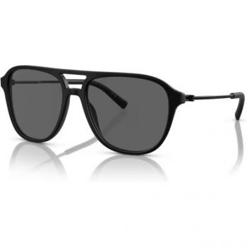 Bvlgari Bv7038 Sunglasses, col. 5313b1, Uomo Pilot, Nero-opaco, Unisex, Black, Size: ONE SIZE