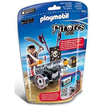 PLAYMOBIL- Pirates Cañón Interactivo con Corsario Muñecos y Figuras, Multicolor