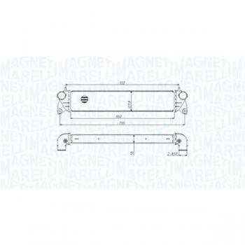 Intercooler MAGNETI MARELLI 351319205300 de alto rendimiento