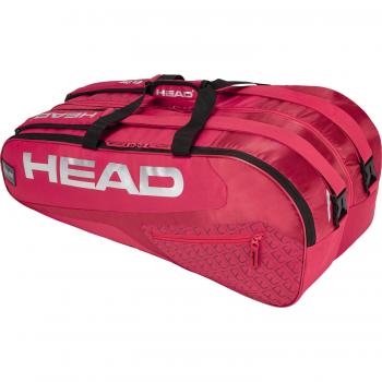 Head Elite 9R Supercombi bolsa para raquetas de tenis, color Red/Red, tamaño n/a