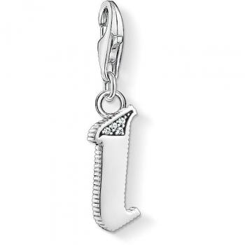Charm Letra I de Plata 925 con Zircón para Dama - Thomas Sabo