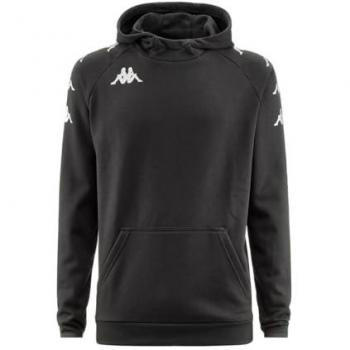 Sudadera con Capucha Kappa Diano para Niños, Estándar Unisex, Color Negro