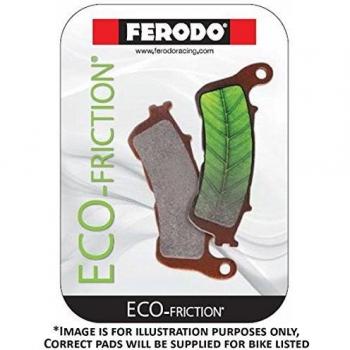 Pastilla de freno Ferodo Eco Friction FDB108EF - Juego de pastillas de freno para freno de disco, diseño eco-friendly, alta durabilidad, bajo nivel de ruido, rendimiento óptimo en condiciones secas y húmed