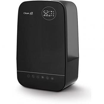 Humidificador Clean Air Optima CA-606B con Ionizador y Aromaterapia - Potente hasta 65m², Capacidad de 5.5 litros, Nebulización Fría y Caliente