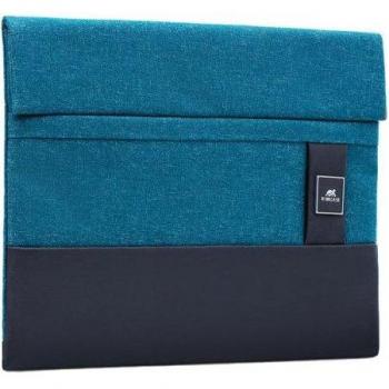Funda para Ultrabook Rivacase 8803 de 33,8 cm (13.3) en color Negro y Azul, modelo Lantau aqua melange